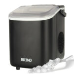 Brend BR-2213 IJsblokjesmachine met schep – Draagbare IJsblokjesmaker ??? Matzwart