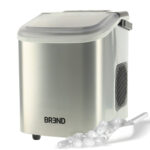 Brend BR-2213 IJsblokjesmachine met schep – Draagbare IJsblokjesmaker ??? RVS