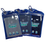 Cool Down Towel, 3x Blauw, Set van 3, Cooling, Verkoelende handdoek