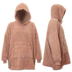 Unique Living – Hoodie Pleun – 70x50cm – Old Pink