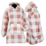 Unique Living – Hoodie Donna – 70x50cm – Old Pink
