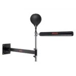 VEVOR Wandmontage Boxing Spinning Bar Spinning Bar met stootbal Verstelbare Boxing Speed Trainer Reflex Boxing Bar met handschoenen Bokstrainingsapparatuur voor kickboksen MMA Fitness